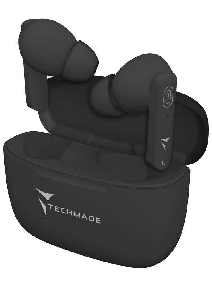 Techmade Earbuds T31 Black