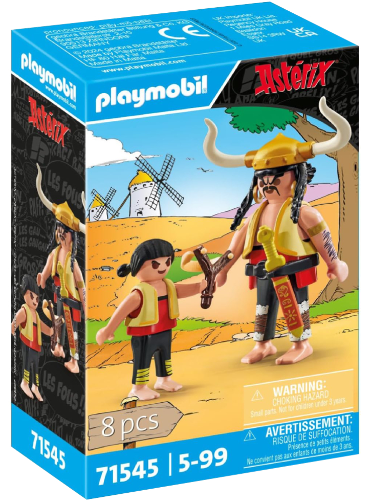 Playmobil Asterix Huevos y Bacon and Pepe (71545)