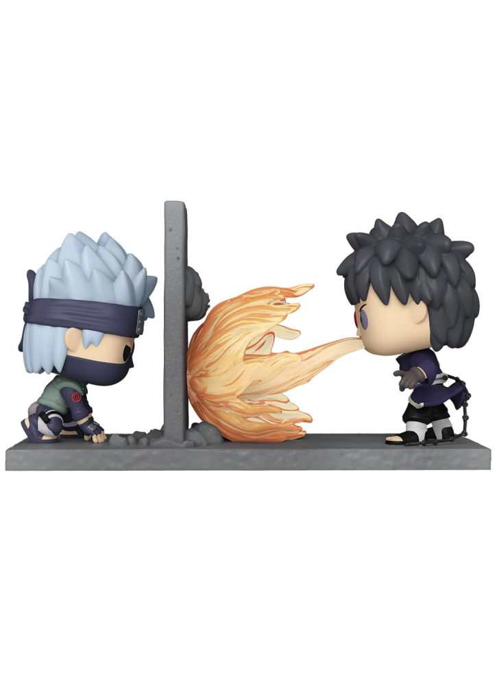 Funko Pop Moment Naruto Shippuden Kakashi Vs Obito #1618 9cm