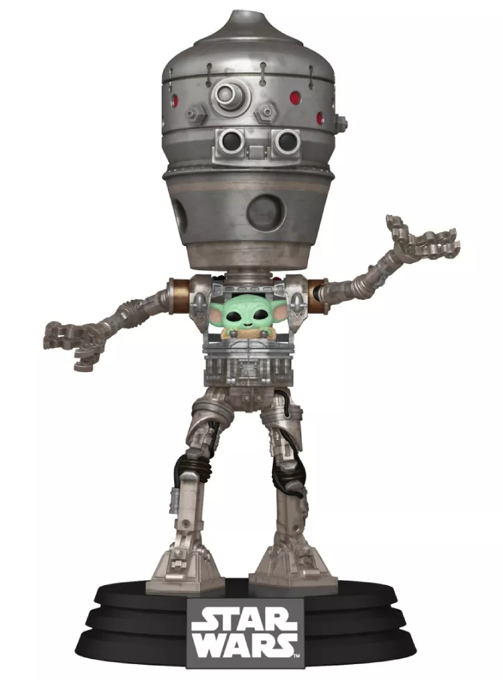 Funko Pop Deluxe Star Wars The Mandalorian S10 Grogu (IG-12) #720 16cm