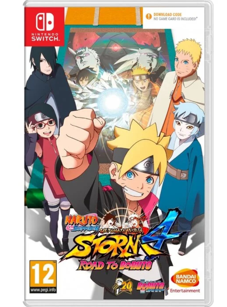 Naruto Shippuden Ultimate Ninja Storm 4 Road To Boruto (Code in a Box) - NSW