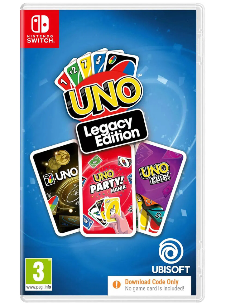 Uno Legacy Edition (Code in a Box) - Nintendo Switch