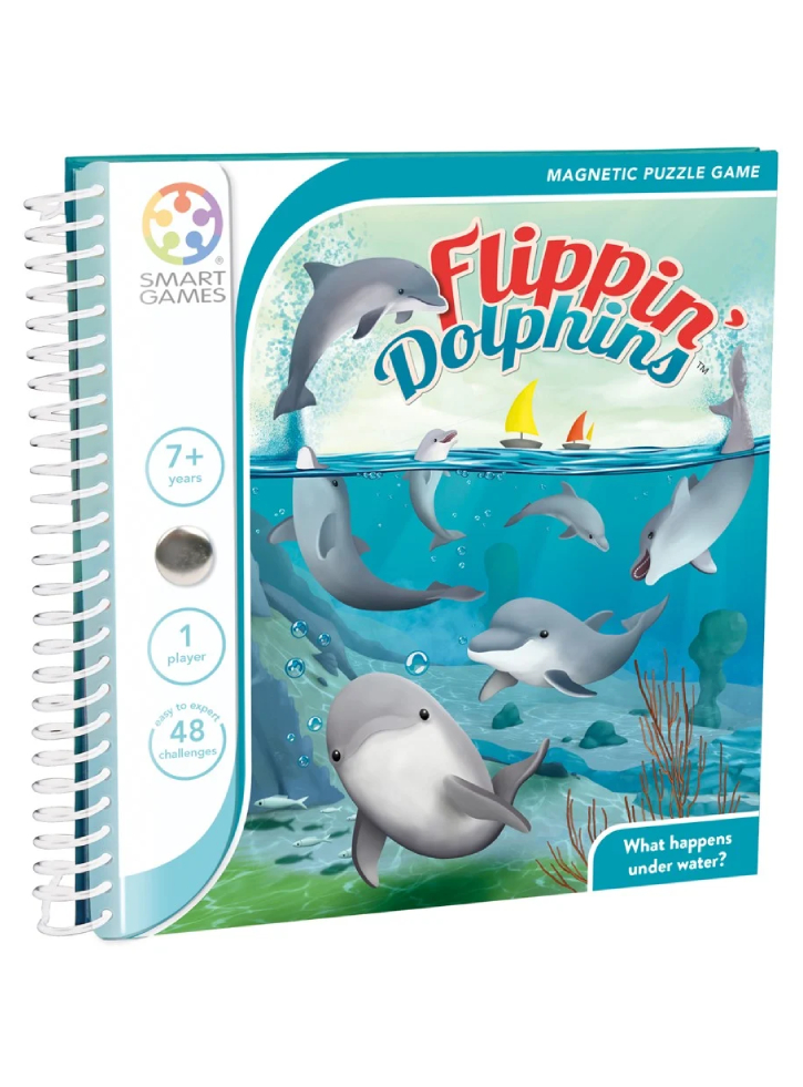 SmartGames Magnetic Travel Flippin Dolphins (Nordic) (SG2330)