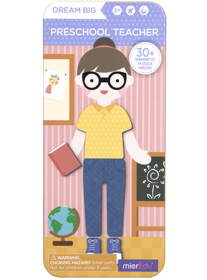mierEdu Magnetic Hero Box Preschool Teacher (ME088)