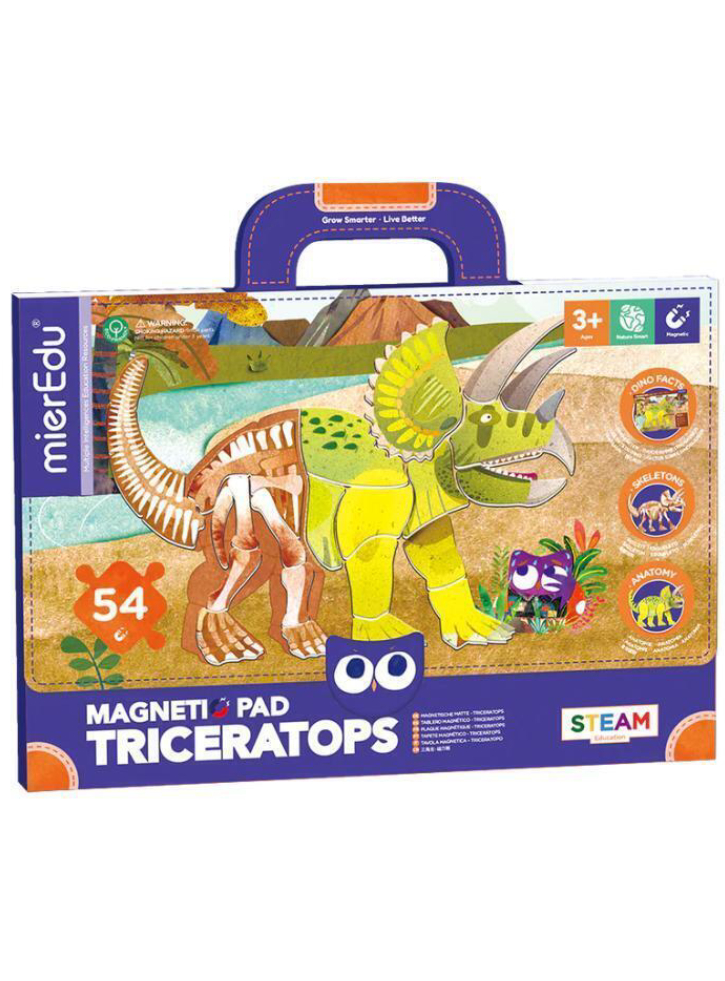 mierEdu Magnetic Pad Triceratops (ME0545)