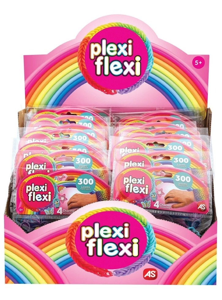 AS Plexi-Flexi 300 Looms 4 Charms (Random) (1080-25565)