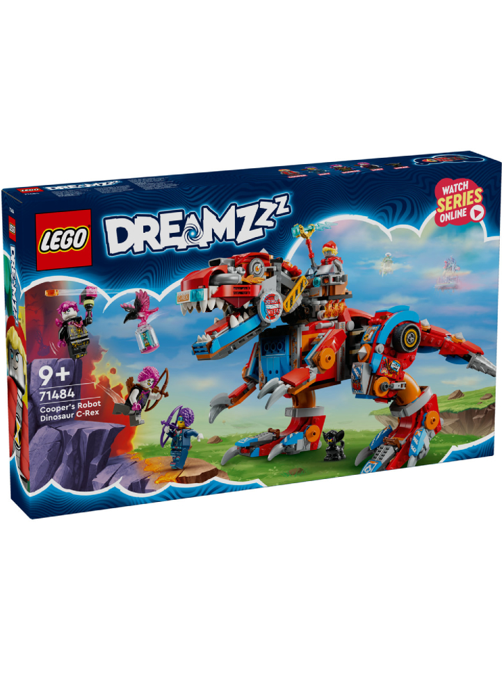 LEGO DREAMZzztm Cooper's Robot Dinosaur C-Rex (71484)