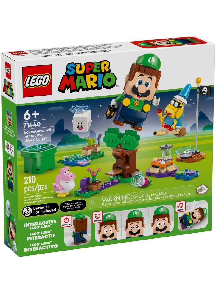 LEGO Super Mariotm Adventures with Interactive LEGO Luigitm (71440)