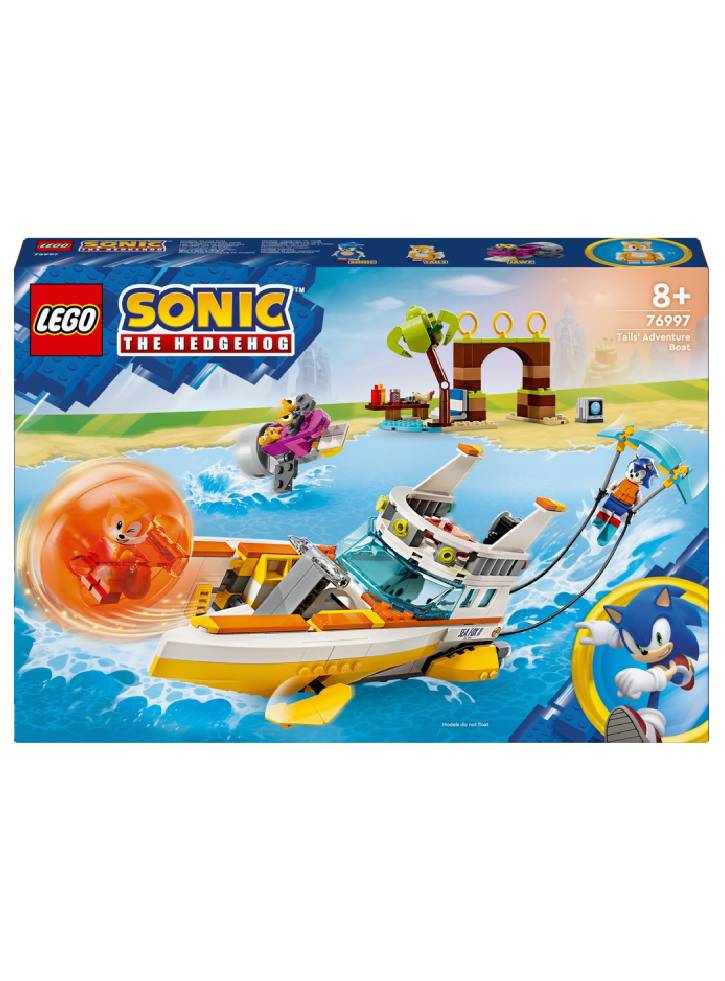 LEGO Sonic the Hedgehogtm Tails' Adventure Boat (76997)