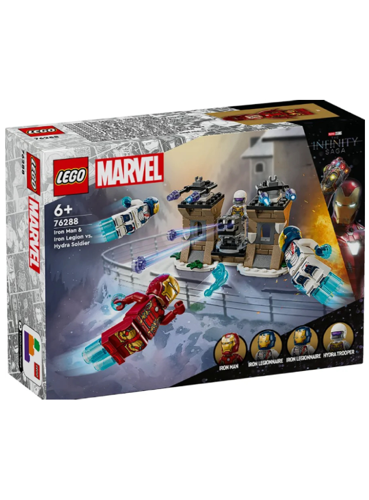 LEGO Marvel Iron Man Iron Legion vs. Hydra Soldier (76288)