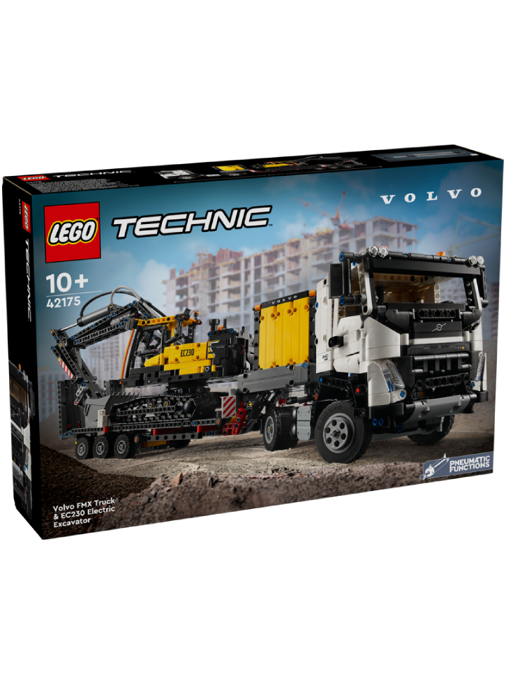 LEGO Technictm Volvo FMX Truck EC230 Electric Excavator (42175)