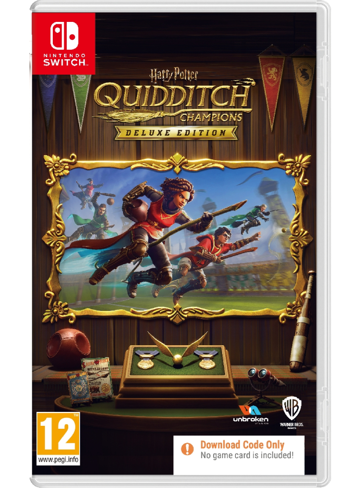 Harry Potter: Quidditch Champions Deluxe Edition (Code in a box) - Nintendo Switch