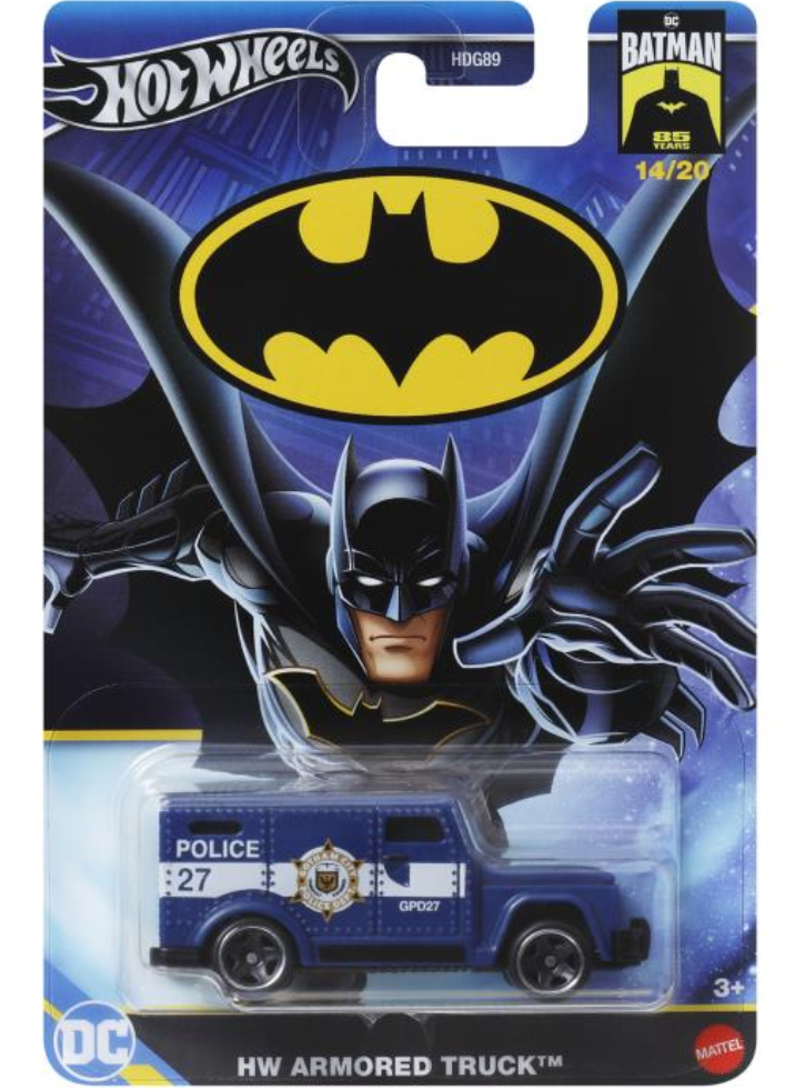 Hot Wheels Batman HW Armored Truck Die-Cast Vehicle (HRW28)