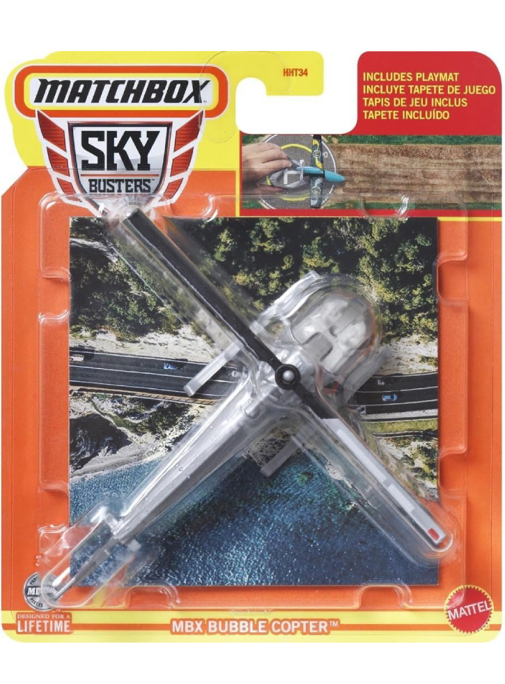 Matchbox Sky Busters MBX Bubble Copter (HVM56)
