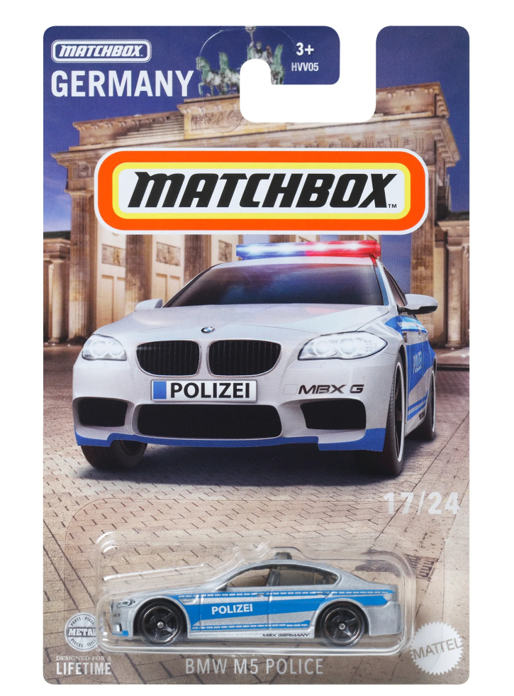 Matchbox Germany BMW M5 Police Vehicle (HVV38)