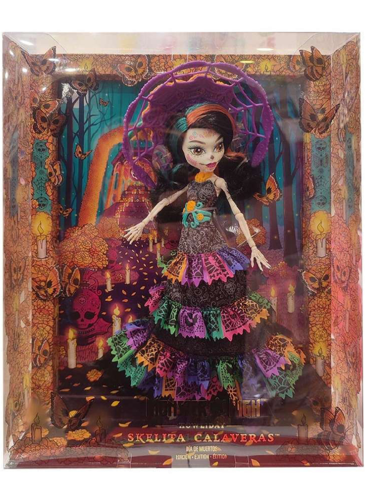 Monster High Howliday Skelita Calaveras Dia De Muertos Edition (HXH99)