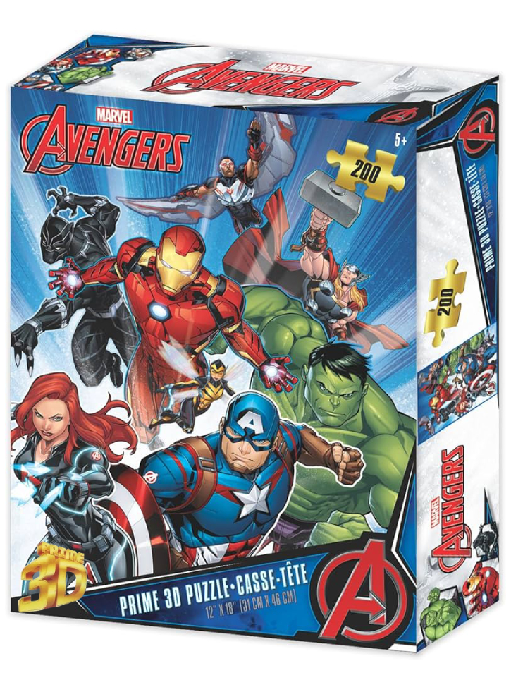 Marvel 3D-Puzzle 200 Pcs Avengers (41040013-02)