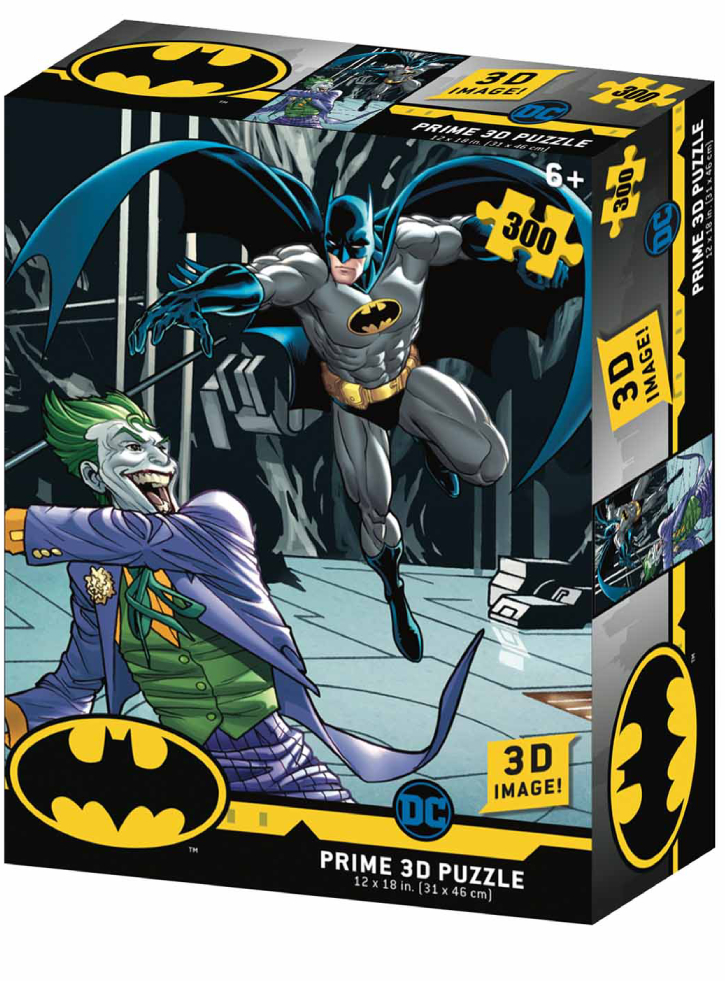 DC 3D-Puzzle 300 Pcs Batman Vs Joker (41040014-04)