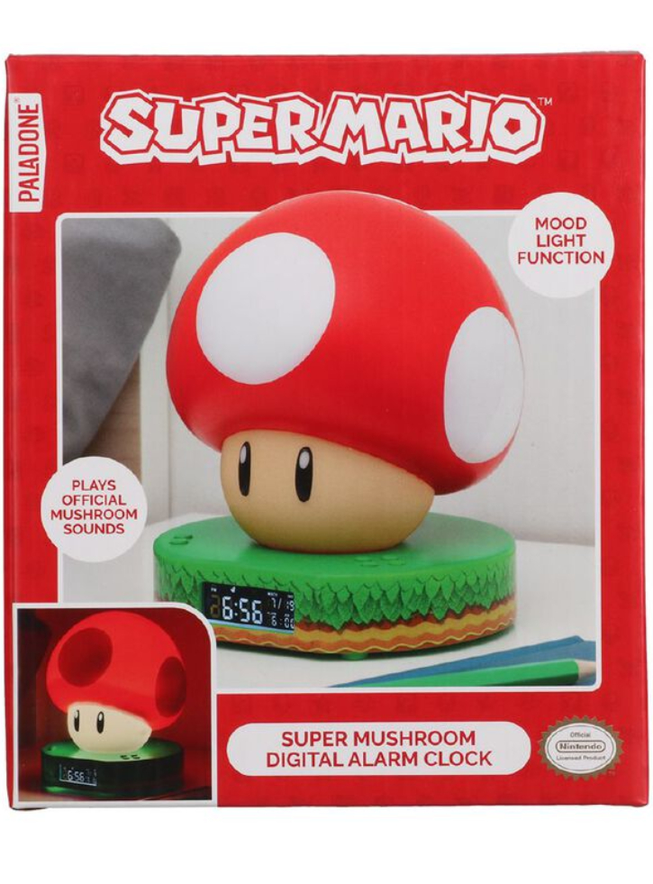 Super Mushroom Digital Alarm Clock