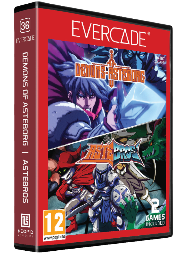 Blaze Evercade Demons of Asteborg