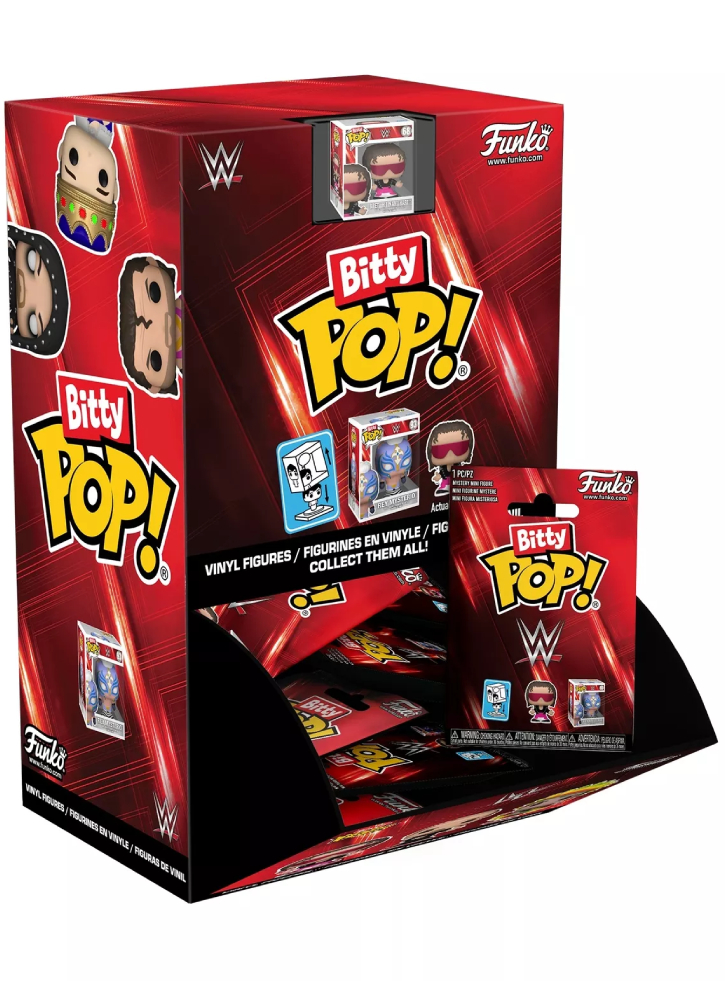 Funko Bitty Pop! WWE Mystery Mini Figures (Blind Bag/Random)