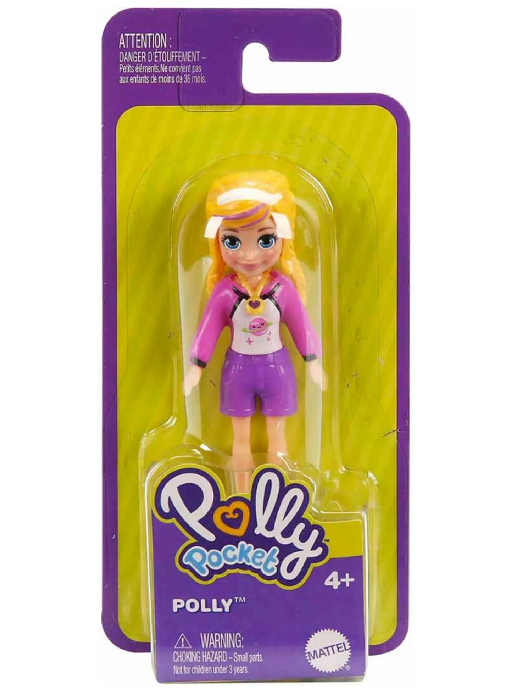 Polly Pocket Impulse Doll Polly with Planet T-Shirt (HDW45)