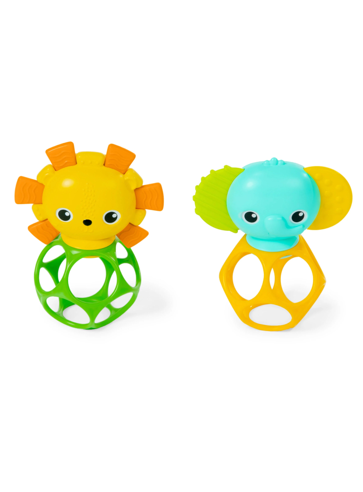 Bright Starts OBALL Character Oball Teether 2pk (BS-16762)