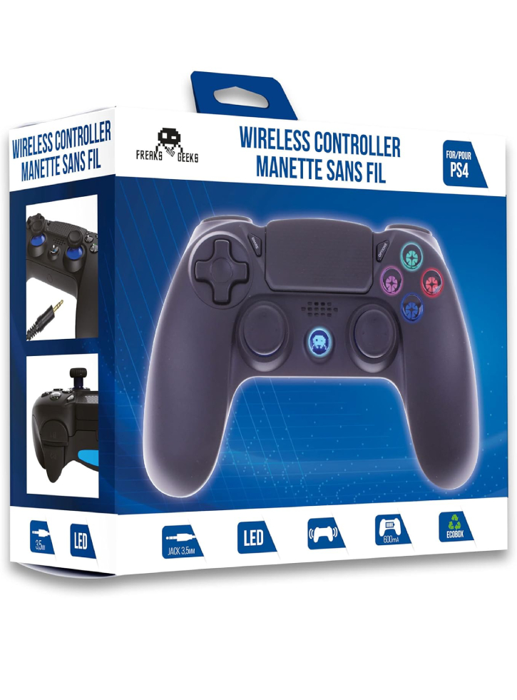 Trade Invaders Wireless Controller Black - Playstation 4
