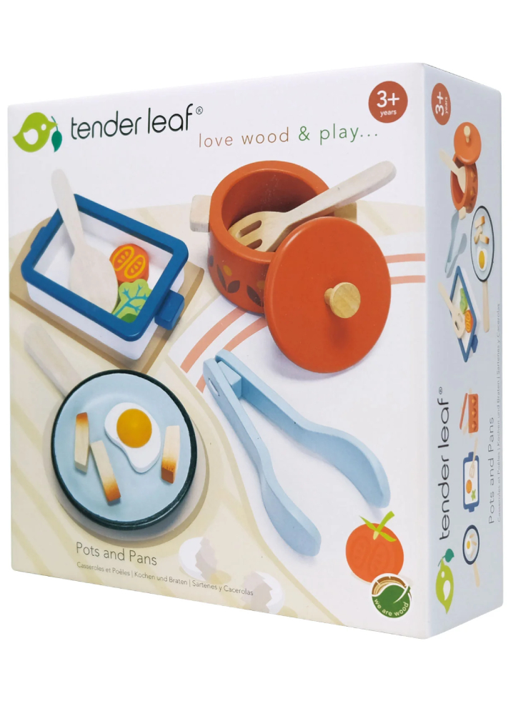 Tender Leaf Pots and Pans (TL8241)