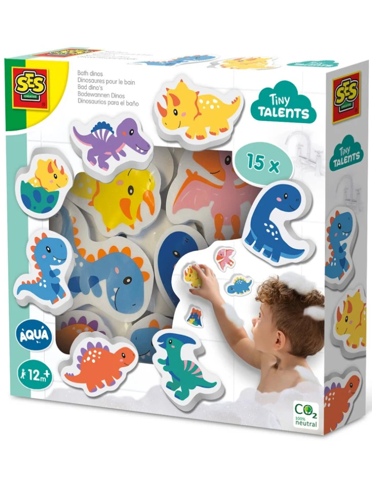 SES Creative Bath Time Foam Dinosaurs (S13214)