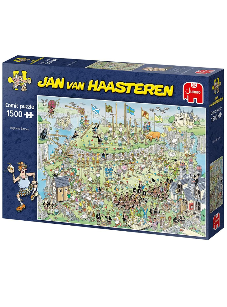 Jan Van Haasteren Highland games, 1500 Piece Puzzle (19088)