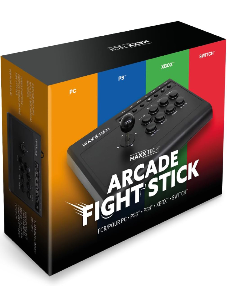 Maxx Tech Multiplatform Arcade Fight Stick - Playstation 5