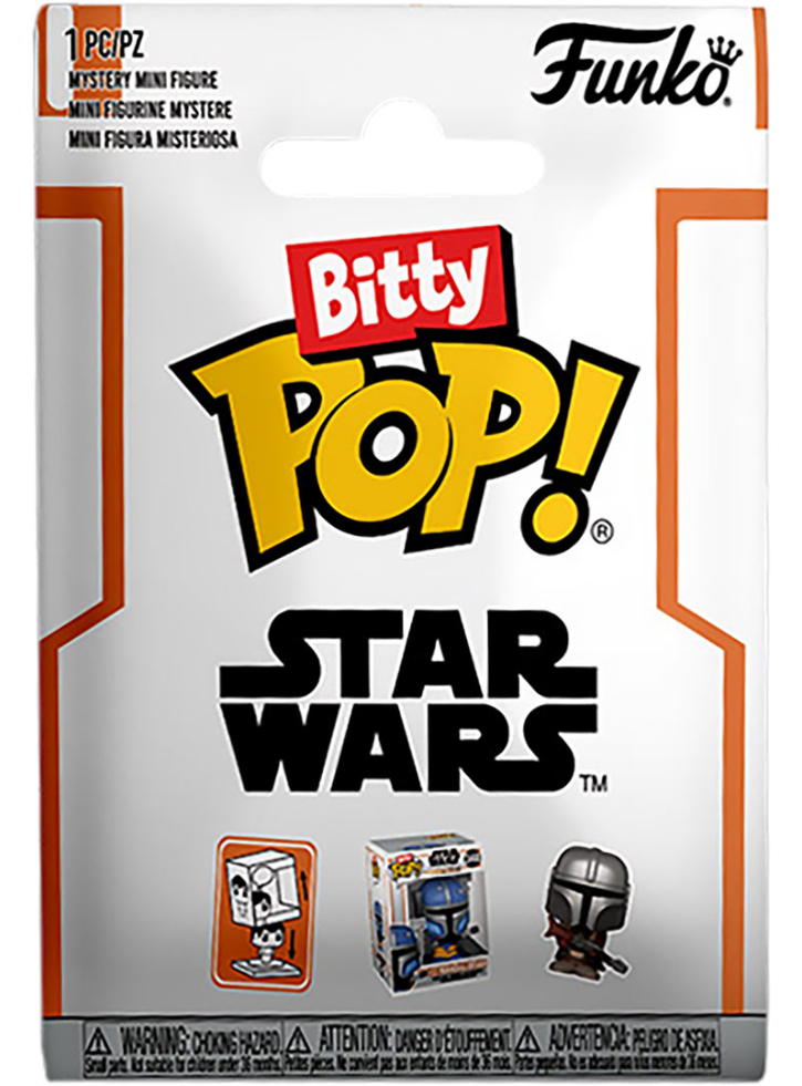 Funko Bitty Pop Disney Star Wars TheMandalorian Mystery Mini Figure (Blind Bag/Random)