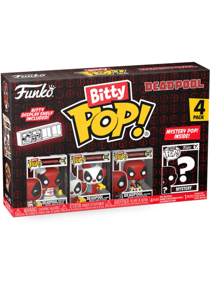 Funko Bitty Pop 4-Pack Deadpool BBQ Master