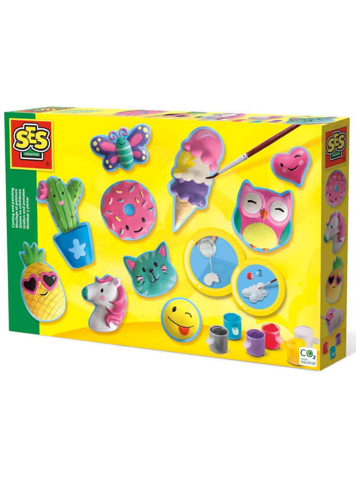 SES Creative Casting & painting happy figures (S01133)