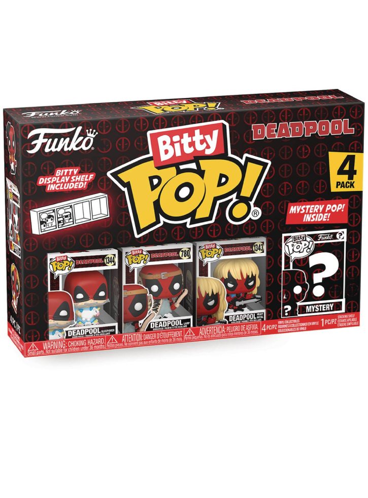 Funko Bitty Pop 4-Pack Deadpool Sleepover