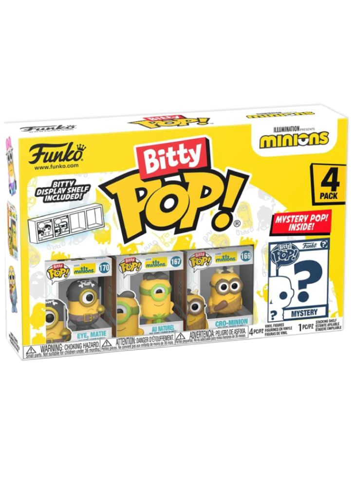 Funko Bitty Pop 4-Pack Minions Eye Matie