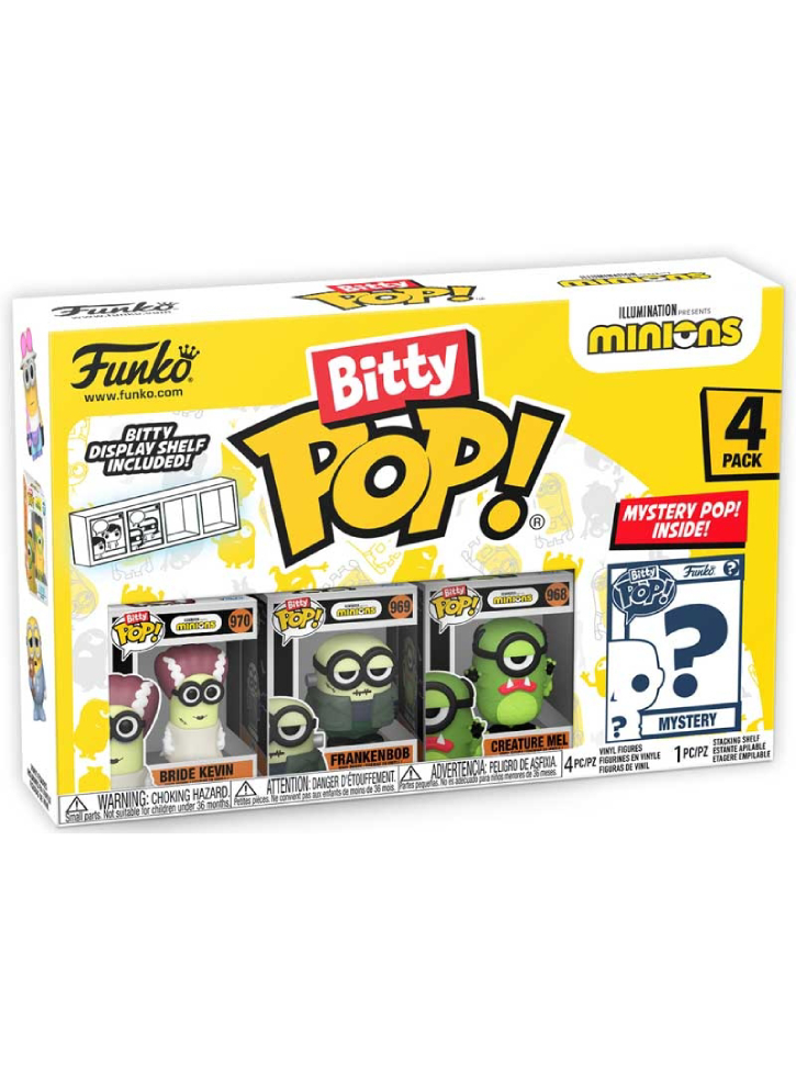 Funko Bitty Pop 4-Pack Minions Frankenbob