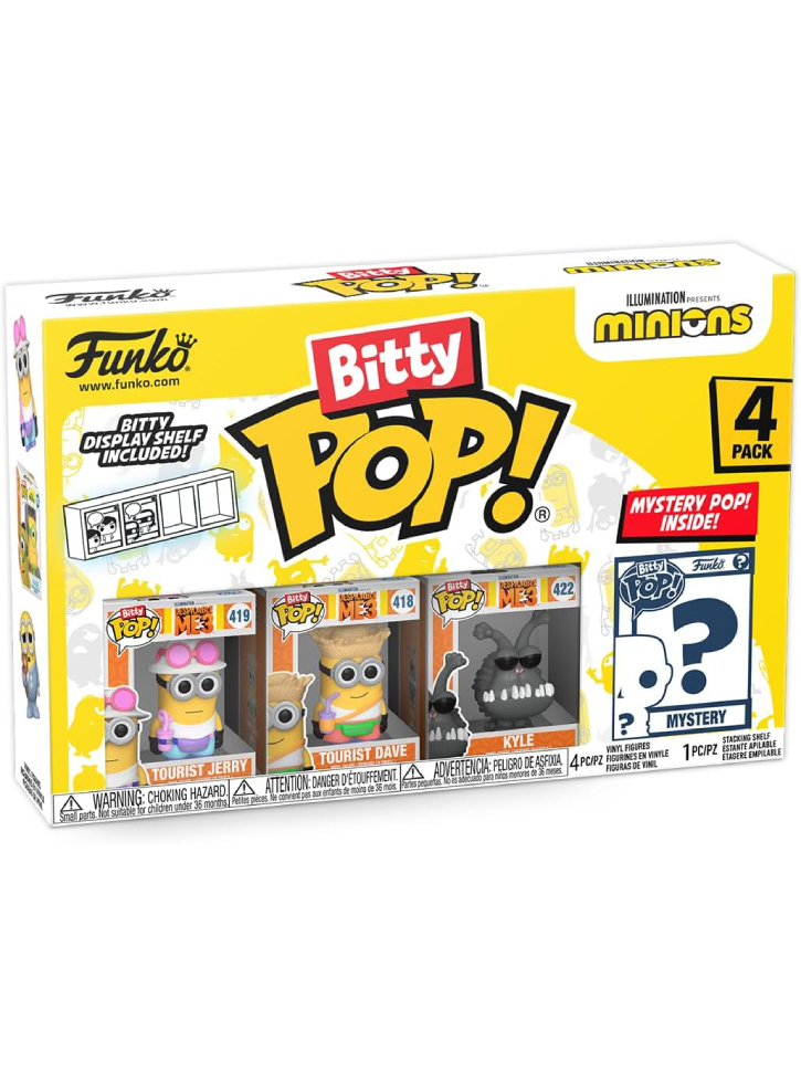 Funko Bitty Pop 4-Pack Minions Tourist Jerry