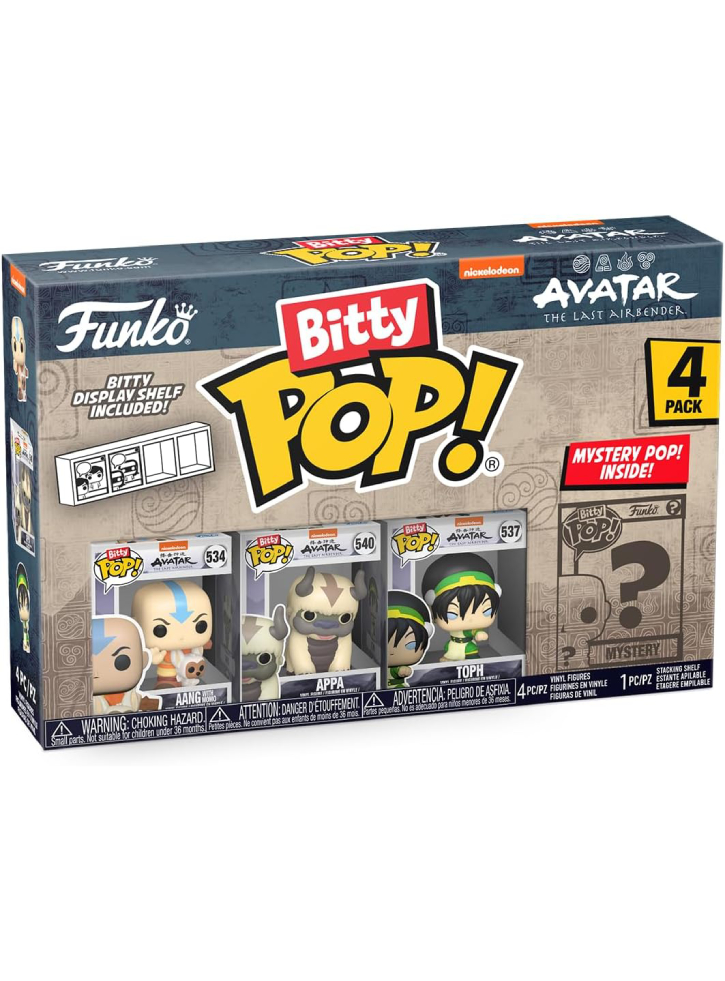 Funko Bitty Pop 4-Pack Avatar The Last Airbender Aang