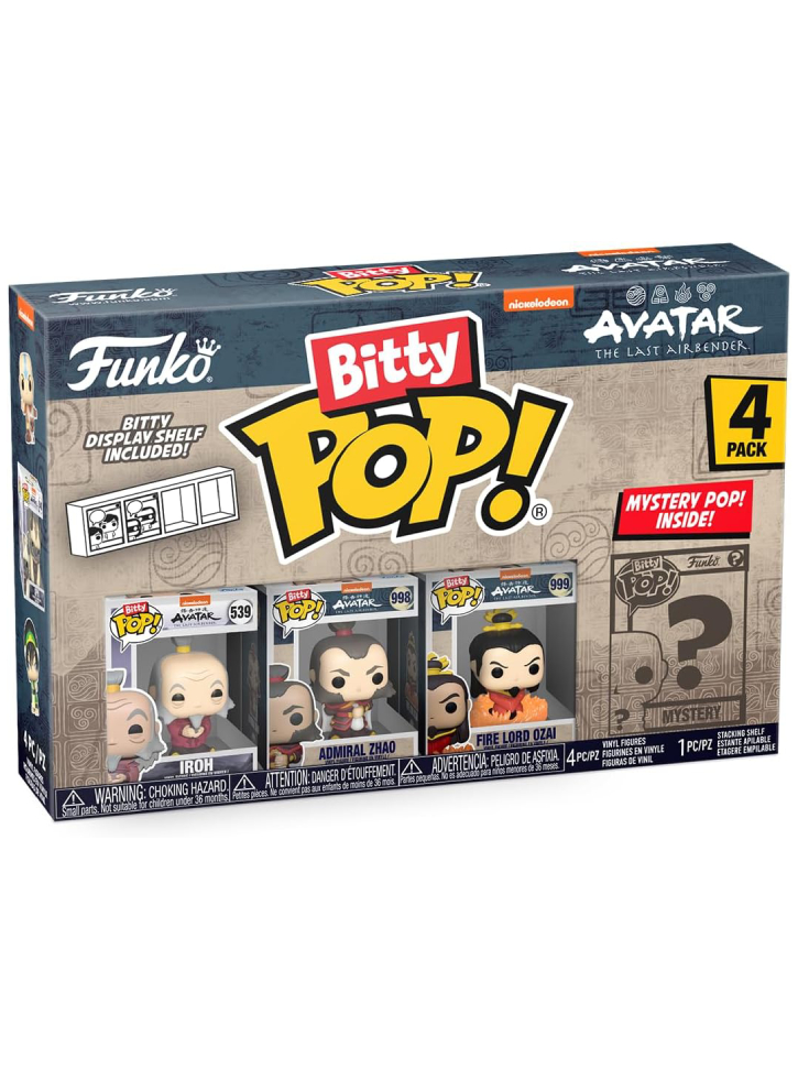 Funko Bitty Pop 4-Pack Avatar The Last Airbender Iroh