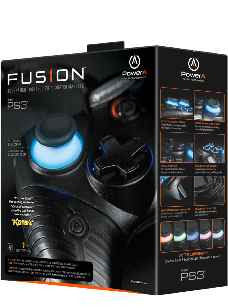 PowerA Fusion Tournament Handkontroll - Playstation 3