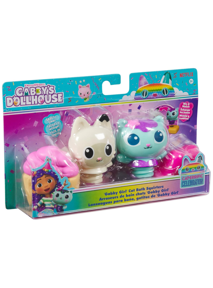 Gabby's Dollhouse Bath Squirter set w/2 (6069714)