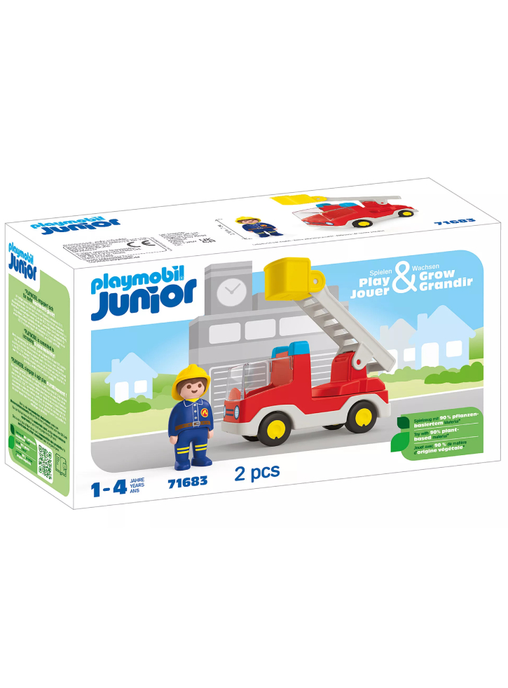 Playmobil JUNIOR Ladder Unit Fire Truck (71683)