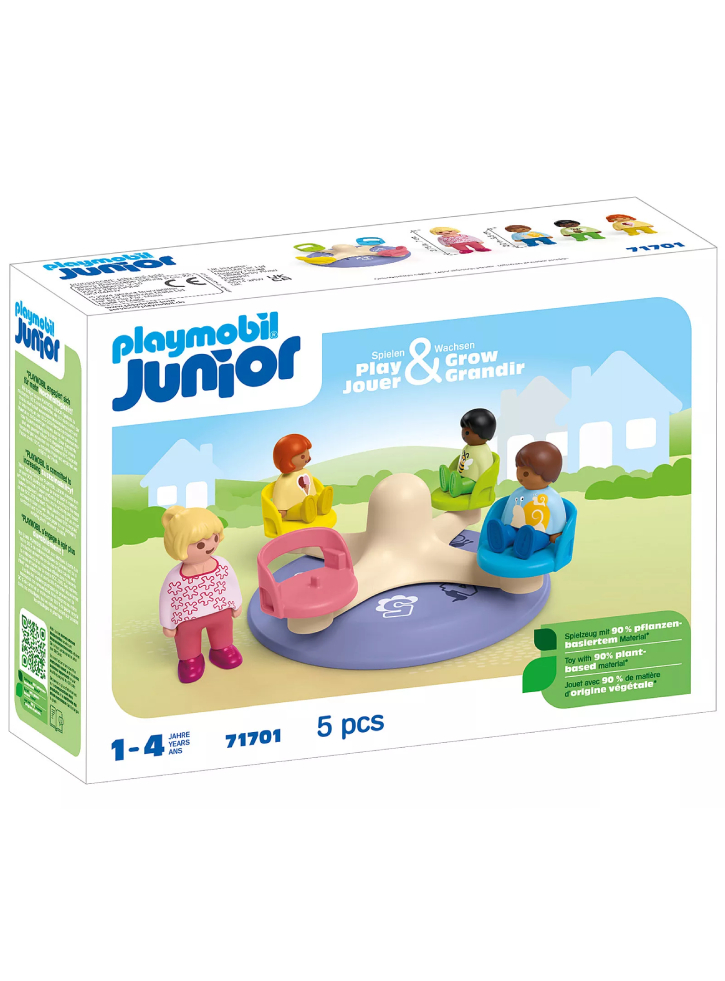 Playmobil JUNIOR Number-Merry-Go-Round (71701)