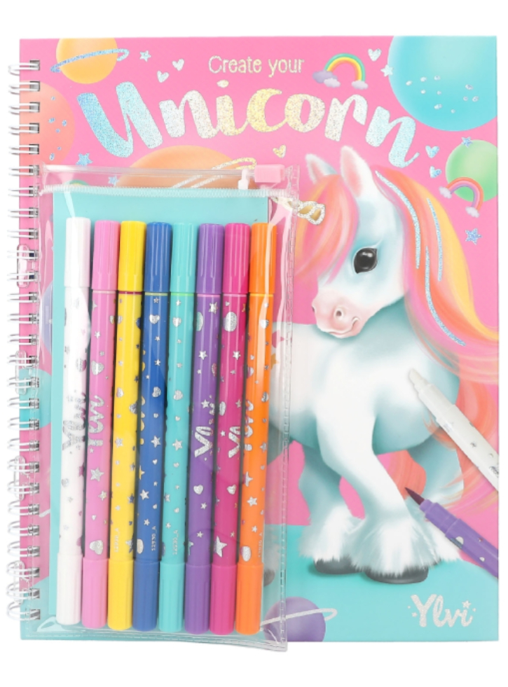 Ylvi Colouring Book with Pen Set (0412930)