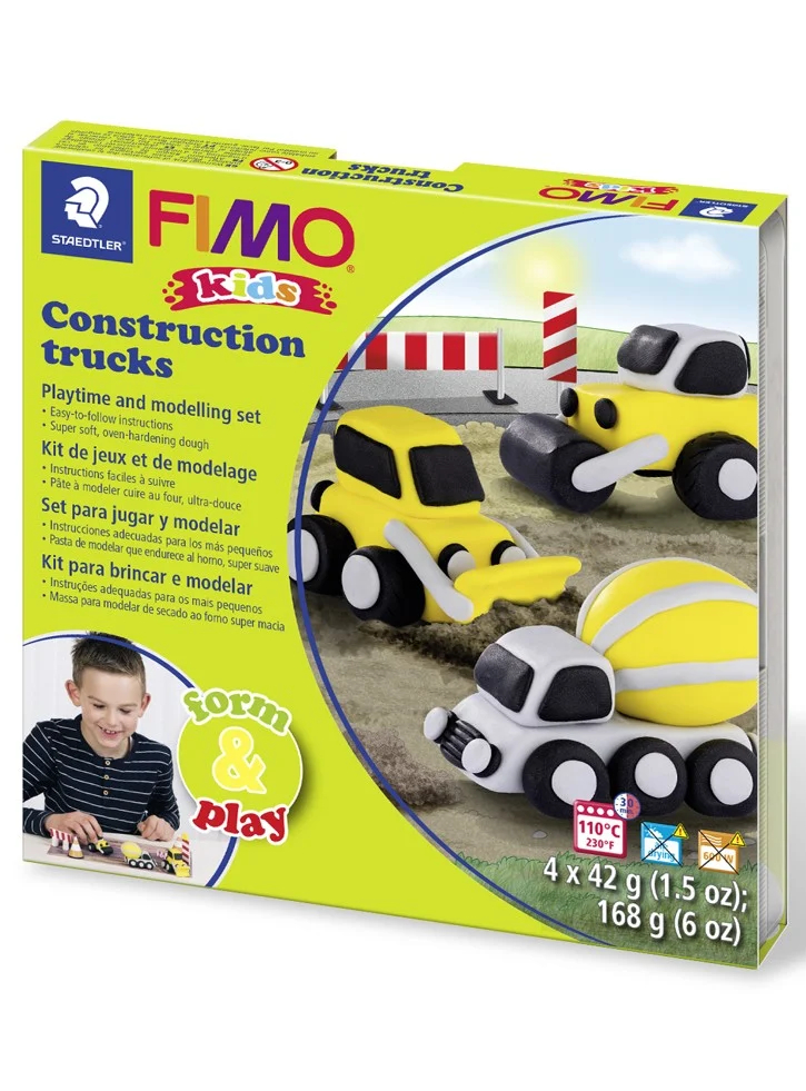 FIMO Kids Form & Play Set Trucks (8034 30 LZ)