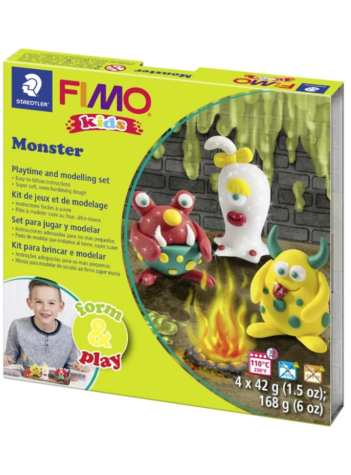 FIMO Kids Form & Play Set Monsters (8034 11 LZ)
