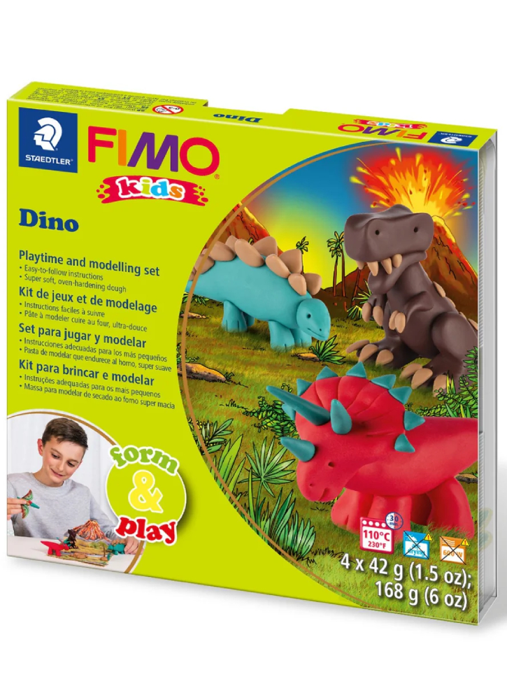 FIMO Kids Form & Play Set Dino (8034 07 LZ)