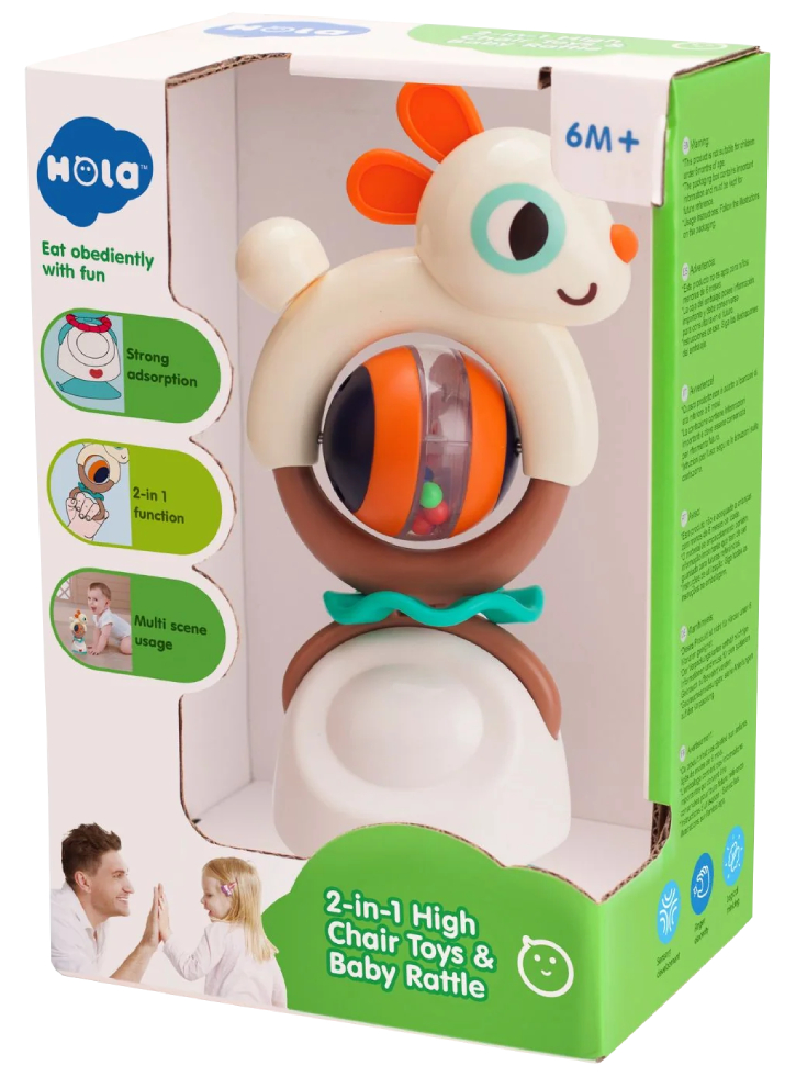 Kinder and Kids Rangle (2 in 1), Rabbit with rotation (K10121)